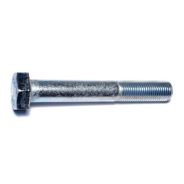 Midwest Fastener Class 8.8, M12-1.25 Hex Head Cap Screw, Zinc Plated Steel, 80 mm L, 3 PK 73587 - main